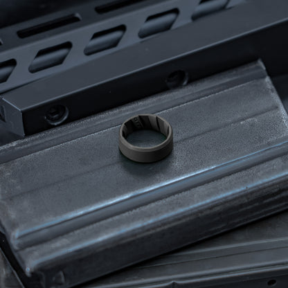 Tactical Silicone Ring Black