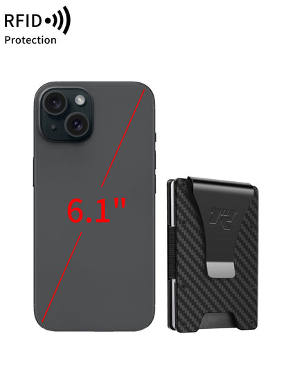 Tactical Carbon Fiber Money Clip Wallet - Rifld Ring Company