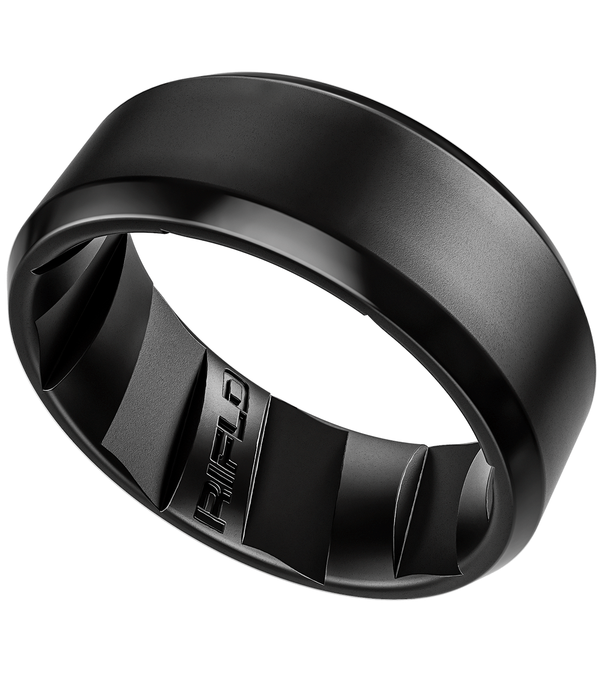 Tactical Silicone Ring Black - Rifld Ring Company