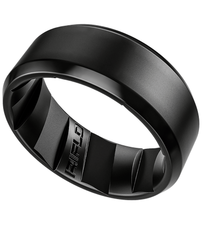 Tactical Silicone Ring Black - Rifld Ring Company