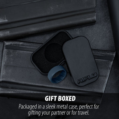 Tactical Silicone Ring Blue - Rifld Ring Company