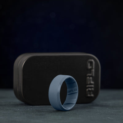 Tactical Silicone Ring Blue - Rifld Ring Company