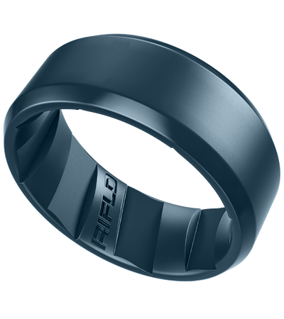 Tactical Silicone Ring Blue - Rifld Ring Company