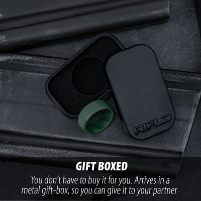 Tactical Silicone Ring Olive Drab - Rifld Ring Company