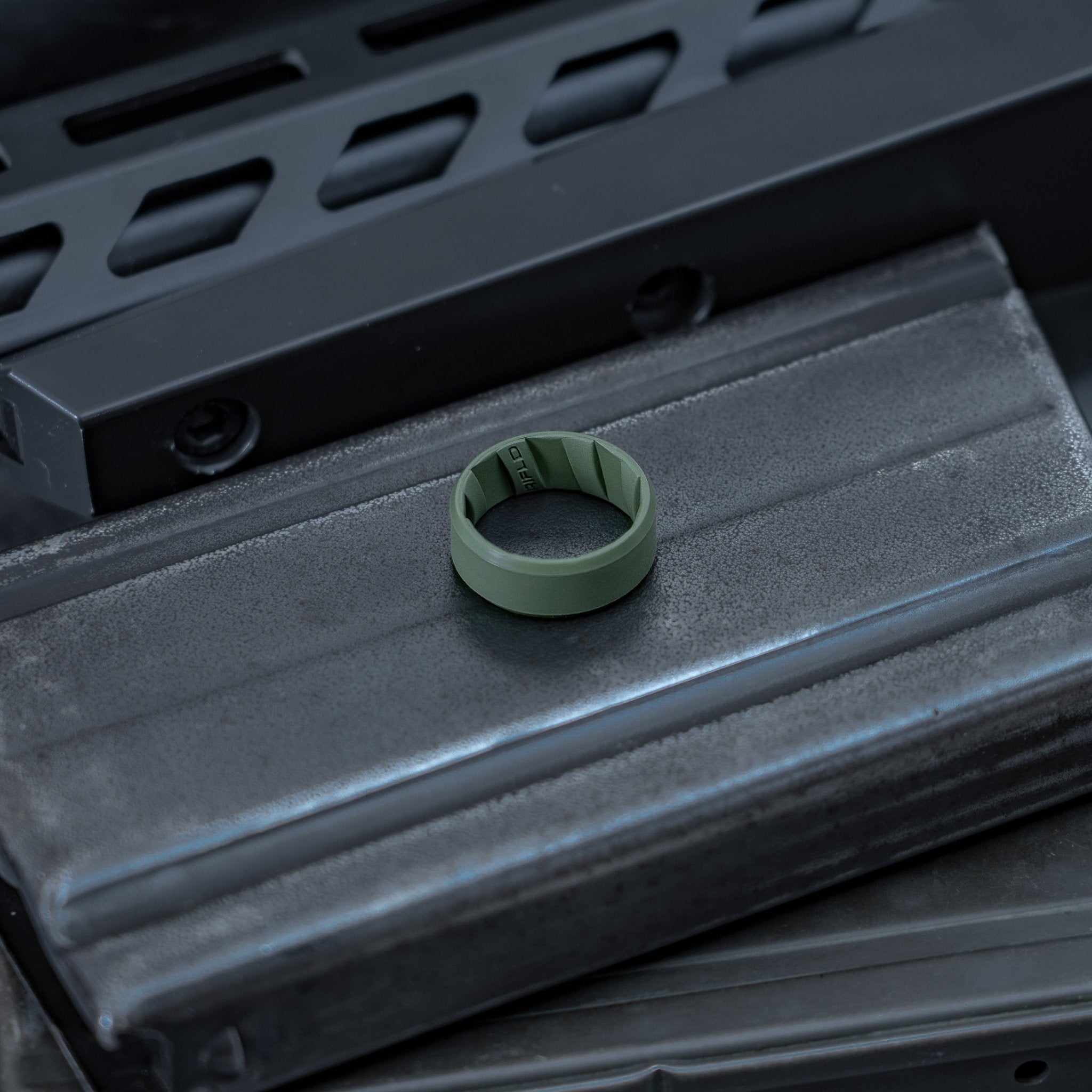 Tactical Silicone Ring Olive Drab - Rifld Ring Company