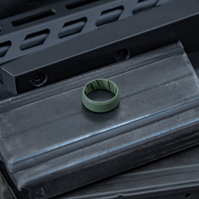 Tactical Silicone Ring Olive Drab - Rifld Ring Company